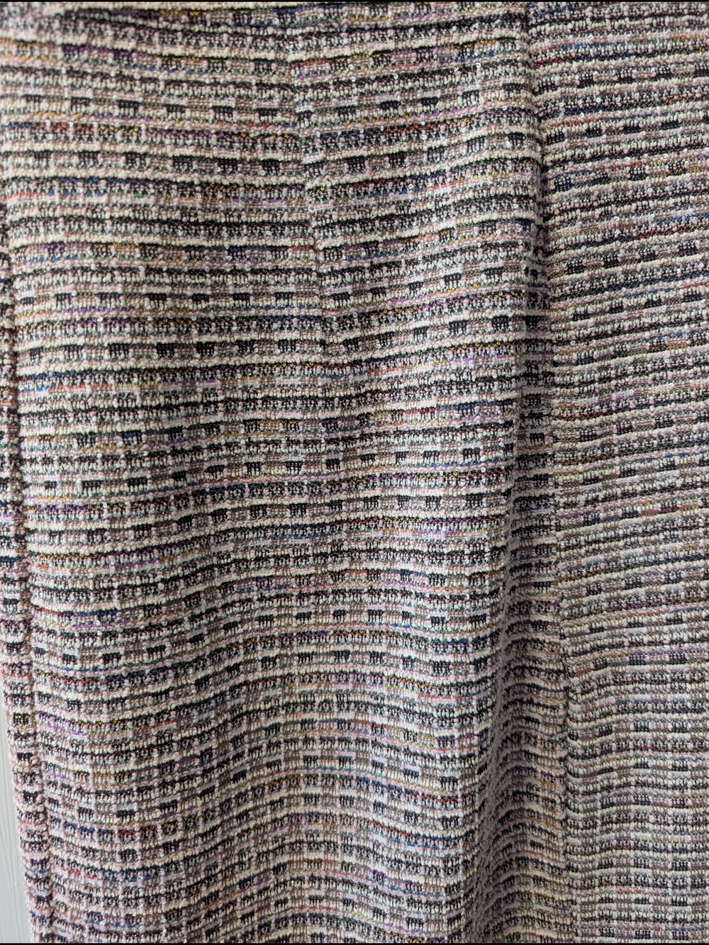 Grace Karin Blush Tweed Midi Sheath Dress - Picture 3 of 3